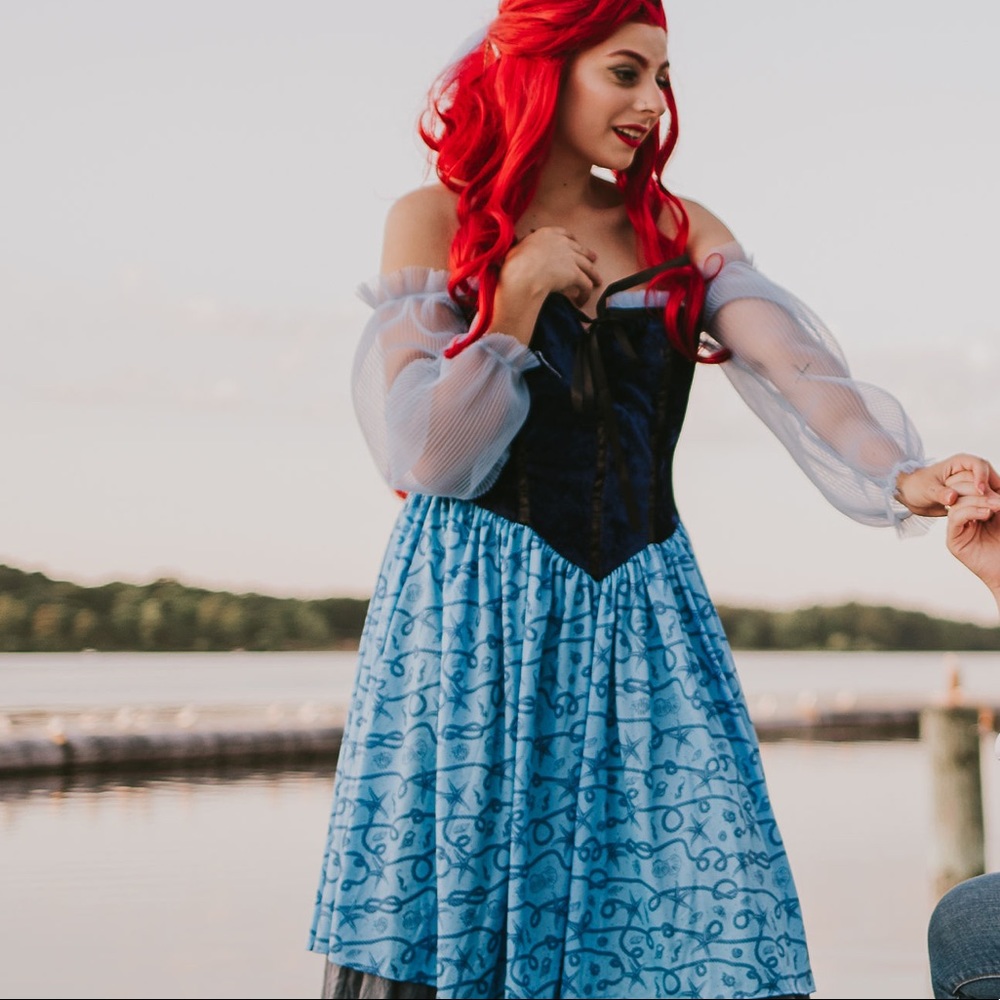 Blue Ariel Dress